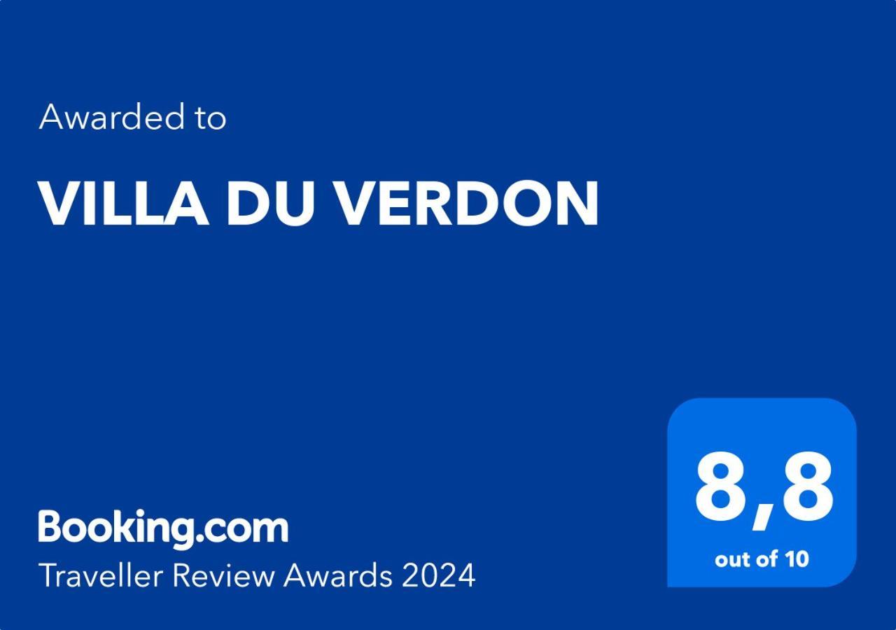 Villa Du Verdon Quinson Exterior photo